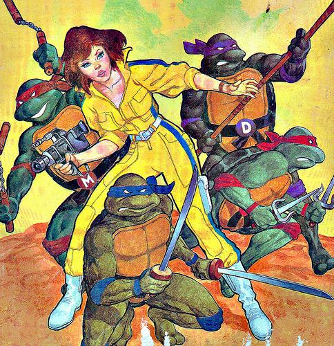 April with the Turtles Broadcast Journalism